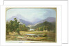 New Zealand Landscape, 1872 by Ebenezer Wake Cook