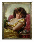 Portrait of a Woman, c.1890 by Edwin Thomas Roberts