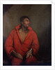 Portrait of a Slave in Chains by English School
