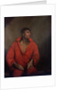 Portrait of a Slave in Chains by English School