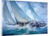 Classic Yacht - 'Twixt Wind and Water' by Richard Willis