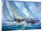 Classic Yacht - 'Twixt Wind and Water' by Richard Willis