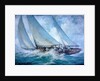 Classic Yacht - 'Twixt Wind and Water' by Richard Willis