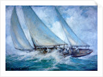 Classic Yacht - 'Twixt Wind and Water' by Richard Willis