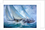 Classic Yacht - 'Twixt Wind and Water' by Richard Willis