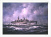 H.M.S. 'Exeter' at Sea, 1990 by Richard Willis