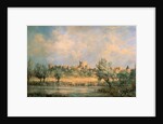Windsor Castle: from the River Thames by Richard Willis