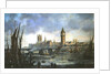 The Houses of Parliament and Westminster Bridge by Richard Willis