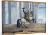 No. 27 A grey horse of the Spanish Riding School performing a dressage movement called the 'Levade' by Baron Reis d' Eisenberg