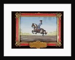 No. 49 A horse of the Spanish Riding School performing a dressage movement called a 'Ballotade' by Baron Reis d' Eisenberg