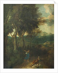 Hagar and Ishmael by Gaspard Poussin Dughet