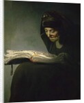 Portrait of Rembrandt's Mother by Rembrandt Harmensz. van Rijn