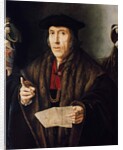 Portrait of a Man, possibly Judge John More, father of Sir Thomas More by Jan Cornelisz Vermeyen