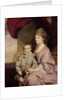 Elizabeth Herbert, Countess of Pembroke and her son George, Lord Herbert 1764-67 by Joshua Reynolds