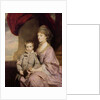 Elizabeth Herbert, Countess of Pembroke and her son George, Lord Herbert 1764-67 by Joshua Reynolds
