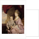 Elizabeth Herbert, Countess of Pembroke and her son George, Lord Herbert 1764-67 by Joshua Reynolds