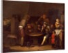 Interior of a farmhouse, 1677 by Egbert van the Elder Heemskerck