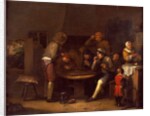 Interior of a farmhouse, 1677 by Egbert van the Elder Heemskerck