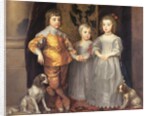 The Children of King Charles I of England and Queen Henrietta Maria, 1637 by Anthony van Dyck