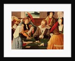 The Card Players by Lucas van Leyden