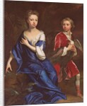 Lady Catherine and the Honourable Robert Herbert, c.1709-10 by Jonathan Richardson