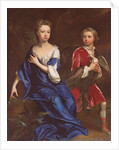 Lady Catherine and the Honourable Robert Herbert, c.1709-10 by Jonathan Richardson