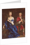 Lady Catherine and the Honourable Robert Herbert, c.1709-10 by Jonathan Richardson