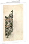 Unfinished 'Bird and Vine' wood block design for wallpaper, 1878 by William Morris