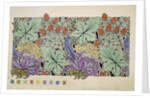 Blue Bird Amongst the Strawberries by Charles Francis Annesley Voysey