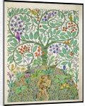 Adam and Eve design by Charles Francis Annesley Voysey