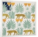 Tiger design, May 1918 by Charles Francis Annesley Voysey