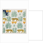 Tiger design, May 1918 by Charles Francis Annesley Voysey