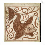 Sea Monster by William De Morgan