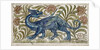 Dragon design for a tile by William De Morgan
