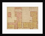 Plans for the Red House, Bexley Heath, 1859 by Philip Webb