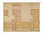 Plans for the Red House, Bexley Heath, 1859 by Philip Webb