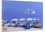 Greek Fishing Boats by William Ireland