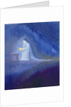 The Virgin Mary cared for her child Jesus with simplicity and joy, 2001 by Elizabeth Wang
