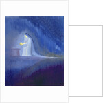 The Virgin Mary cared for her child Jesus with simplicity and joy, 2001 by Elizabeth Wang