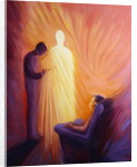 Jesus Christ comes to us in Holy Communion when we are sick or housebound, 2001 by Elizabeth Wang