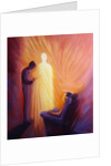 Jesus Christ comes to us in Holy Communion when we are sick or housebound, 2001 by Elizabeth Wang