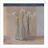White Daffs & Dandelion, 2009 by William Packer