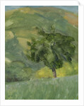 Tree on Hill, 2013 by William Packer