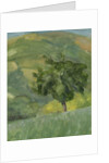 Tree on Hill, 2013 by William Packer