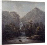 Lodore Waterfall, Westmoreland, 1785 by Joseph Farington