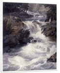 Waterfall at Ambleside, seen through a window, 1807 by William Havell