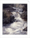Waterfall at Ambleside, seen through a window, 1807 by William Havell