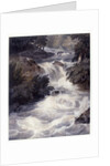 Waterfall at Ambleside, seen through a window, 1807 by William Havell
