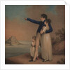 Robert Southey and his daughter[s], 1824 by Adam Buck