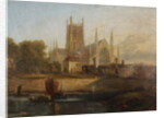 Worcester Cathedral, River Severn by David Cox